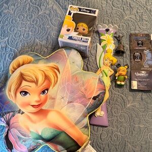 Tinker Bell Wall Decor Backscratcher, Vinylmation, Bell, Funko Pop and Pillow